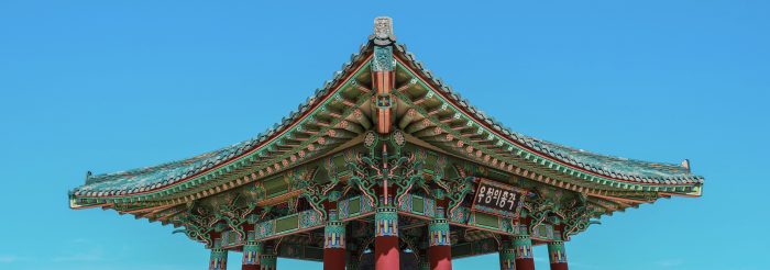 Korean Temple Roof